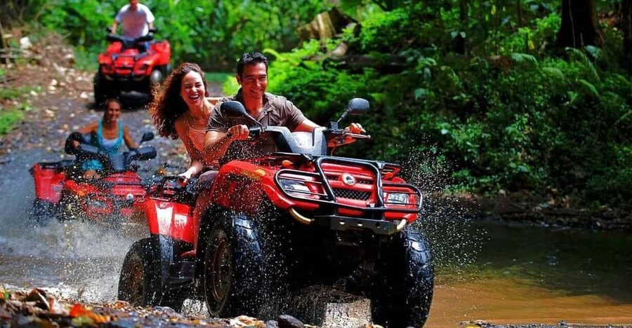 Kemer: Quad Safari Experience - Göynük Canyon and the Swim Moment: The Best Reward for Getting Muddy