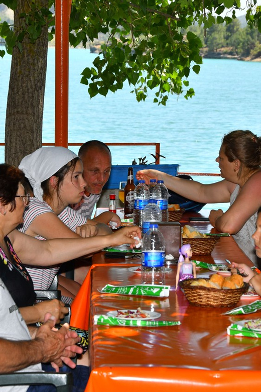 Manavgat: Guided Aqueduct, Waterfall & Green Lake Tour - Green Lake Boat Tour, Swimming Time, and Lunch with a View