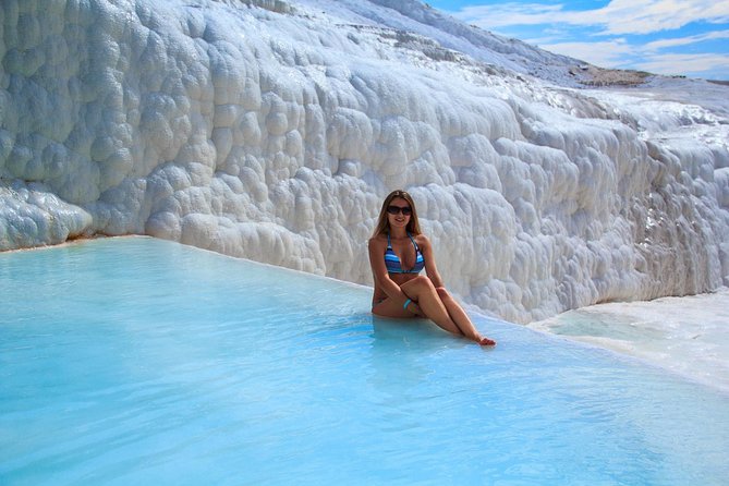 Pamukkale from Antalya Province - White terraces at Pamukkale Thermal Pools: what you can actually do
