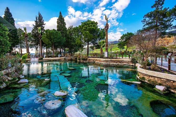 Pamukkale Hierapolis Cleopatra Pool Tour with Lunch from Antalya - Entrance fees to plan for (Cleopatra and Hierapolis)