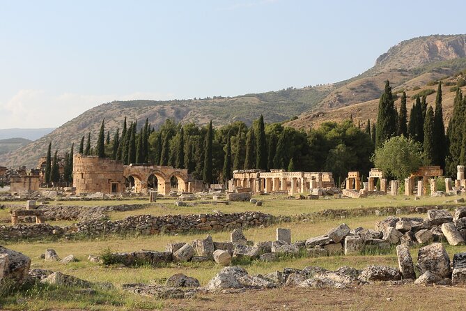 Pamukkale Hierapolis Cleopatra Pool Tour with Lunch from Antalya - Hierapolis ancient city: how to use a 1-hour stop