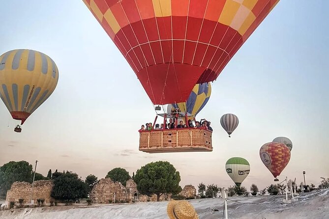 Pamukkale Hot Air Balloon Ride Certificate and 2 Meals in Antalya - The Balloon Experience: 05:30-06:00 Sunrise, Landing Champagne, and That Certificate