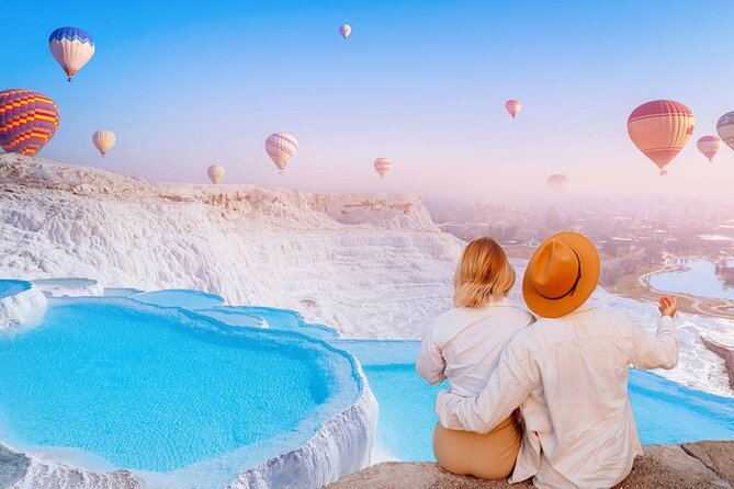 Pamukkale Hot Air Balloon Ride Certificate and 2 Meals in Antalya - Pamukkale Calcium Terraces at Dawn, Plus the Thermal-Water Moment