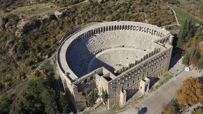 Perge Aspendos Aquaduct Side with Waterfall - Key things to know before you go
