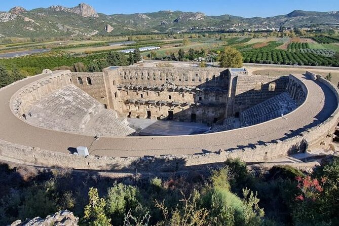 Perge Aspendos Aquaduct Side with Waterfall - A classic Antalya route: ruins, water, and a real time crunch