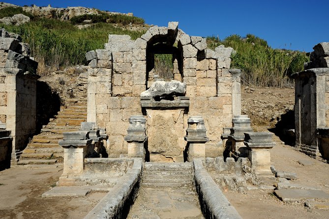 Perge Aspendos Side and Manavgat Waterfall Tour - Perge Ancient City: Colonnades, Amphitheater, and Gravel Reality