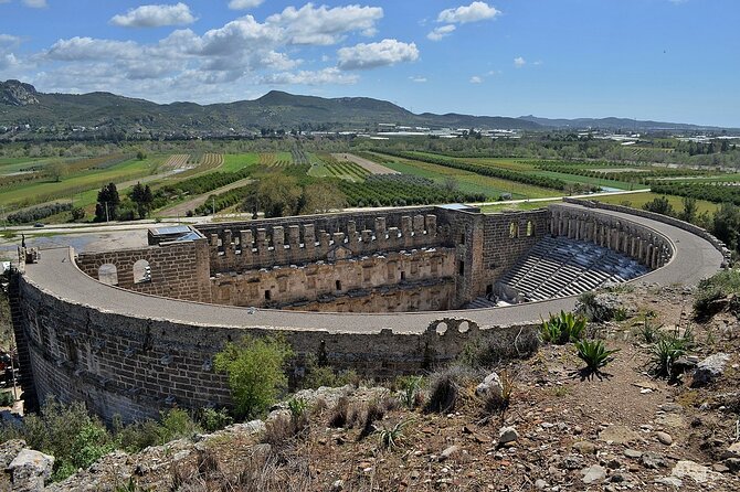 Perge Aspendos Side the Historical sites of Antalya - Side Antik Kenti: an ancient city with modern life built in