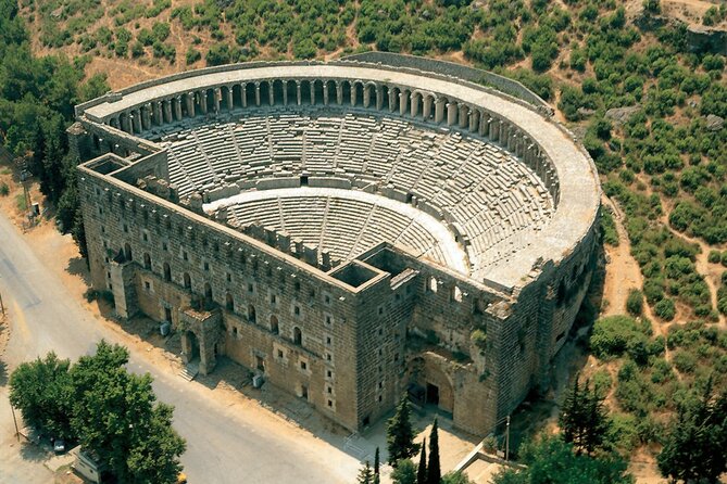 Perge, Aspendos, Side & Waterfall Full-Day Tour from Antalya - Aspendos Theatre: one hour that feels longer than it is