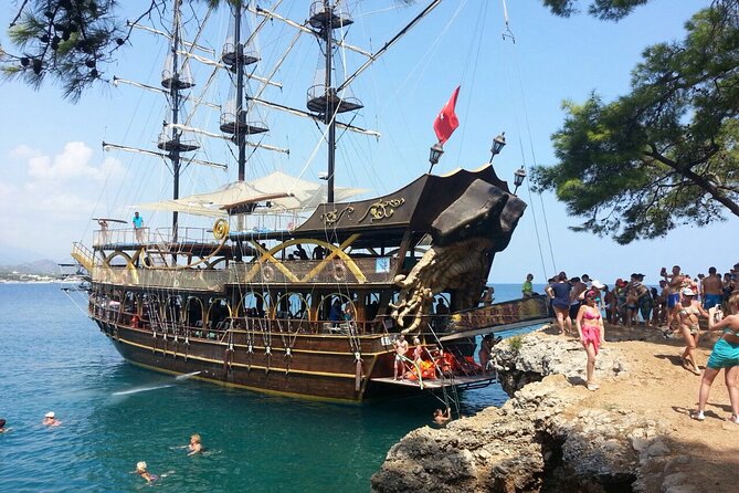 Pirate Boat Trip around Kemer from Antalya with Lunch - Key things to know before you go