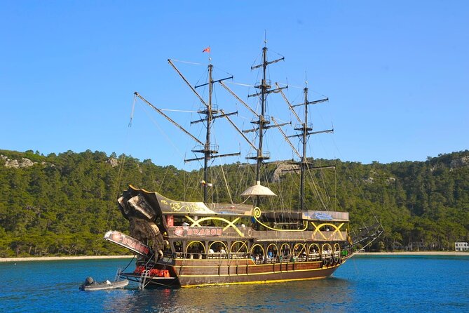 Pirates Boat Trip with optional Pick Up - Drop Off from Antalya - Paradise Bay stop: 1 hour to swim, not to marathon
