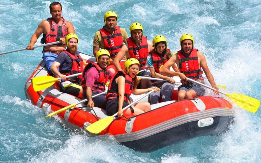 Quad Safari & Rafting Combo Adventure Tour - Lunch break after rafting, before your ATV training