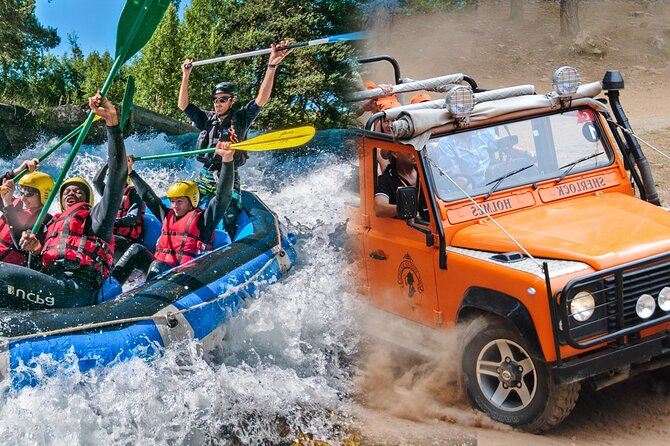 Rafting & Jeep Safari Adventure from Belek - Day schedule from Belek: what about 9 hours looks like