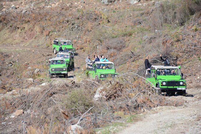 Rafting & Jeep Safari Adventure from Belek - The Taurus Mountains Land Rover safari: mud, bumps, and real off-road feel