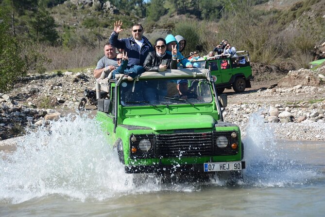 Rafting & Jeep Safari Adventure from Belek - Footwear and comfort: water shoes make a real difference