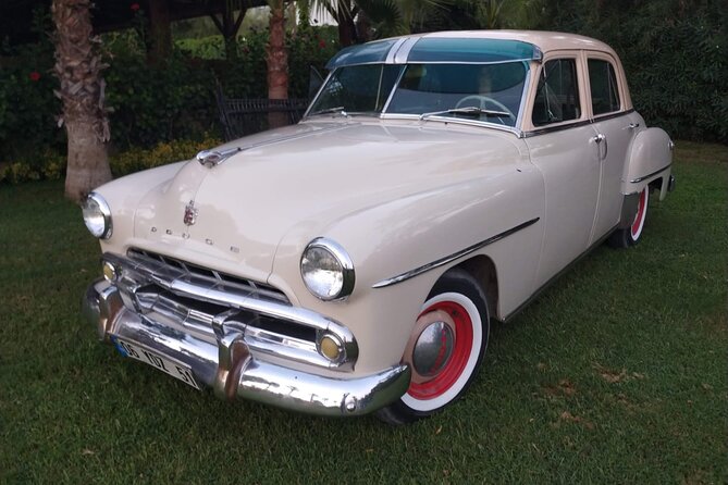 Rent Classic Car With Driver - From AYT or GZP to Your Pickup Point