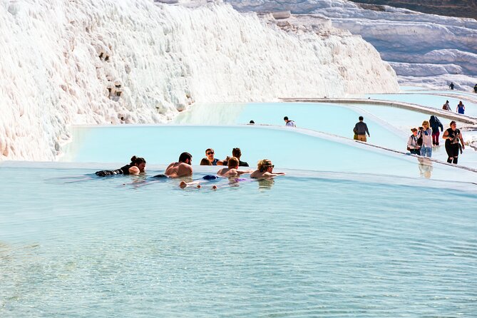 Salda Lake and Pamukkale Full-Day Guided Tour from Antalya - Pamukkale Natural Park: Cotton Castle and Calcium Terraces