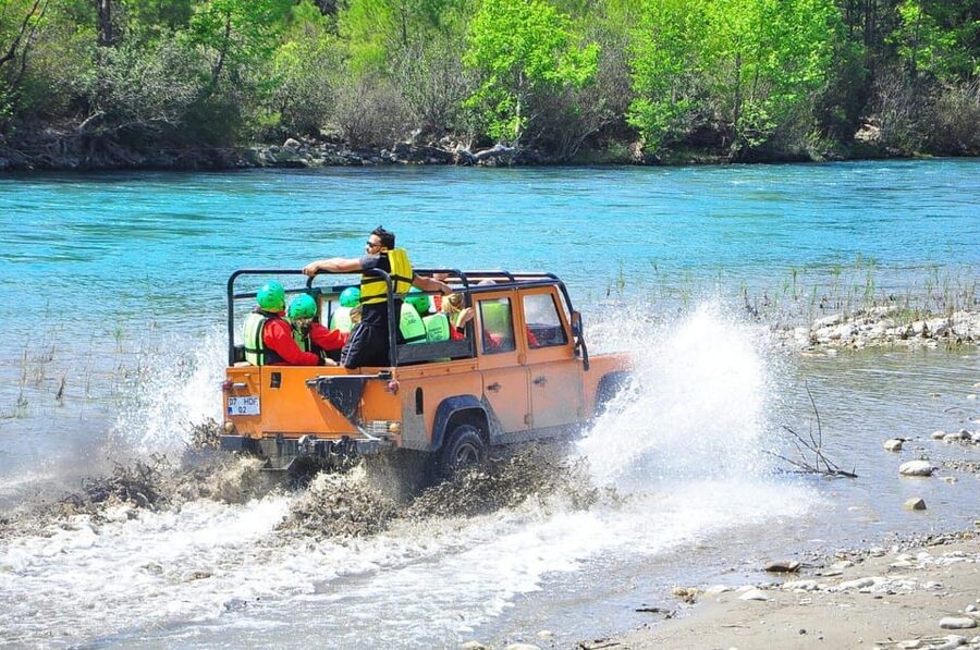 Side&Alanya:Rafting,Jeep,Quad/Buggy Safari/Zipline wLunch - What $32 covers, and where you may spend a little extra
