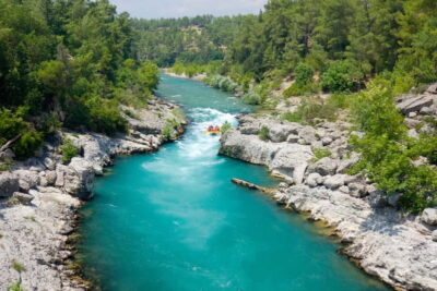 Side: Koprulu Canyon Whitewater Rafting with Lunch
