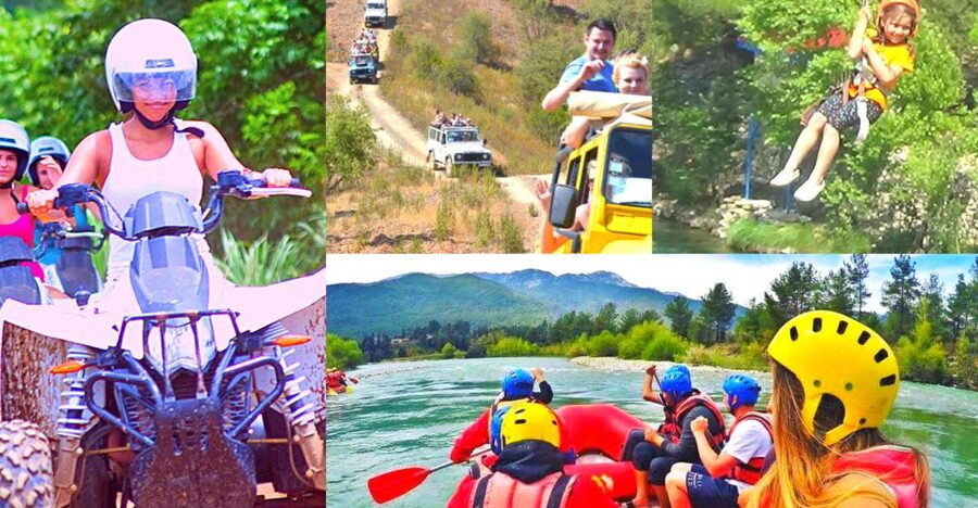Super Combo: Rafting, Quad or Buggy Ride, Zipline, Jeep Tour - Jeep Safari and Ancient Roman Bridges: A Calmer Start