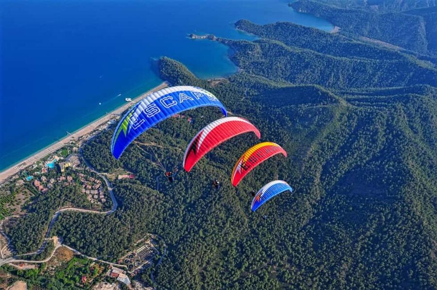 TANDEM PARAGLİDİNG FLIGHT CABLE CAR TRANSFER TO KEMER REGİON - How the Kemer transfer and Olypos Teleferik cable car day works