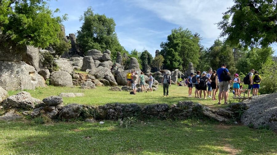 Tazi Canyon-Selge Antique City and Devil's Stones from Side - Quick hits before you go