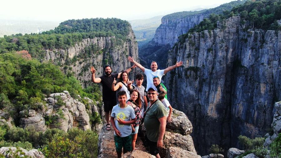 Tazi Canyon-Selge Antique City and Devil's Stones from Side - Tazı Canyon by jeep: what makes the canyon stop memorable