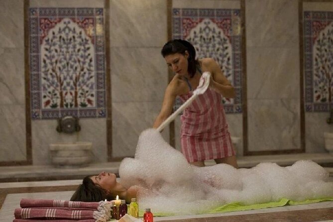 Turkish Bath tour in Antalya Türkiye - The full 2-hour flow: sauna, steam, peeling, foam, oil
